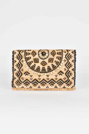 PITI CUITI NAIROBI JUTE CLUTCH