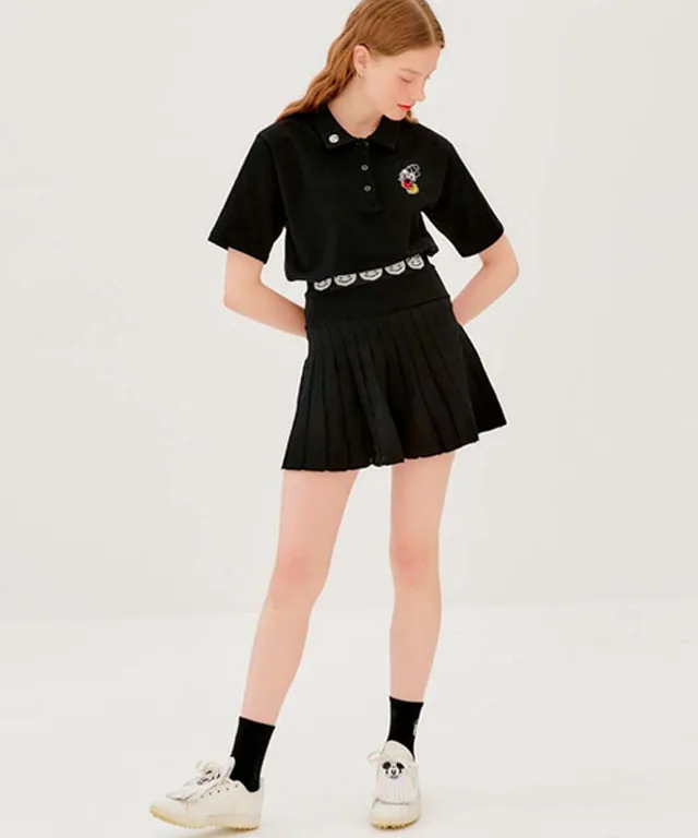 PIV'VEE  Mickey Shoe Tassel - Cloud White