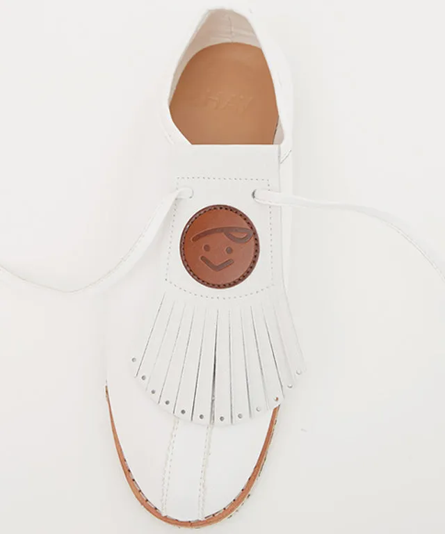 PIV'VEE  Mickey Shoe Tassel - Cloud White