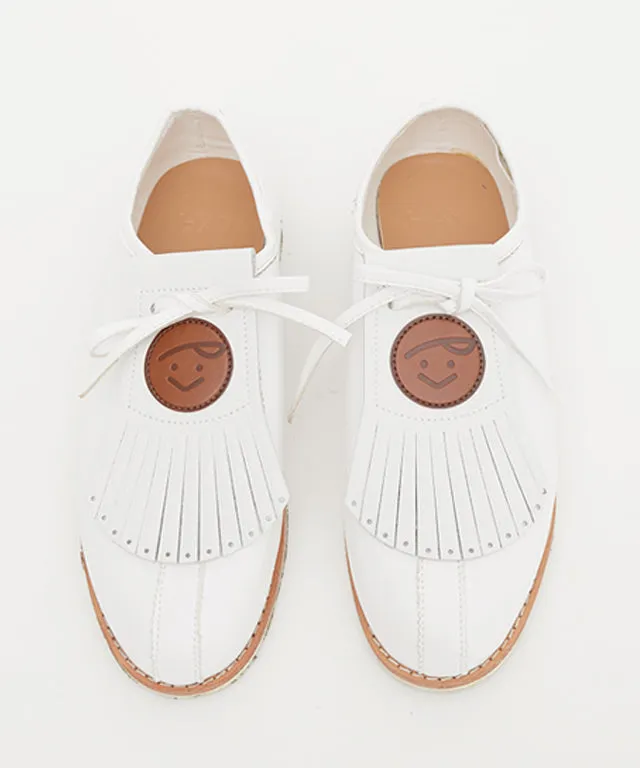 PIV'VEE  Mickey Shoe Tassel - Cloud White