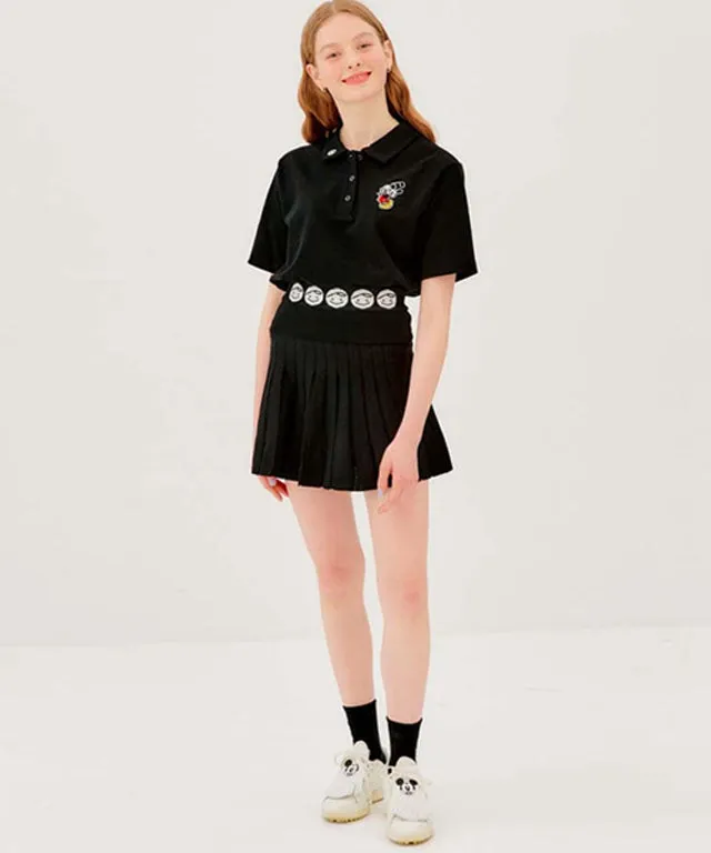 PIV'VEE  Mickey Shoe Tassel - Cloud White