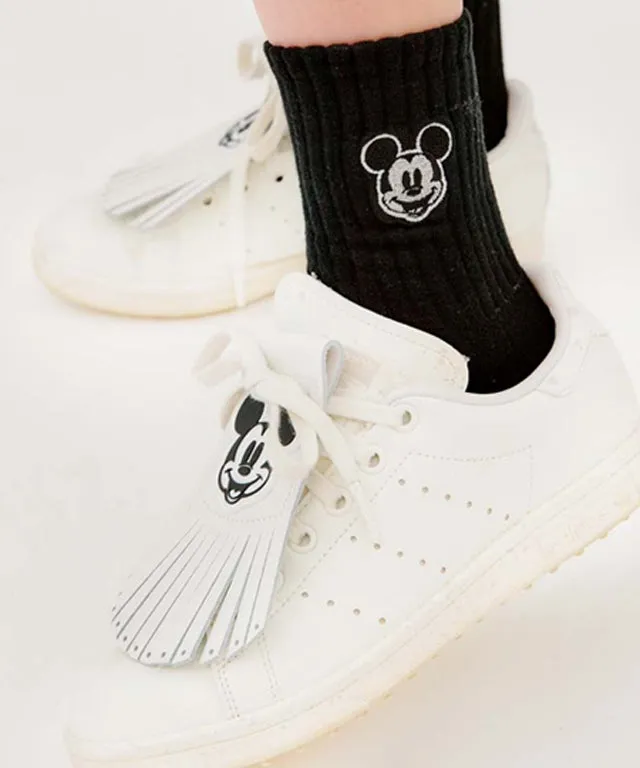 PIV'VEE  Mickey Shoe Tassel - Cloud White