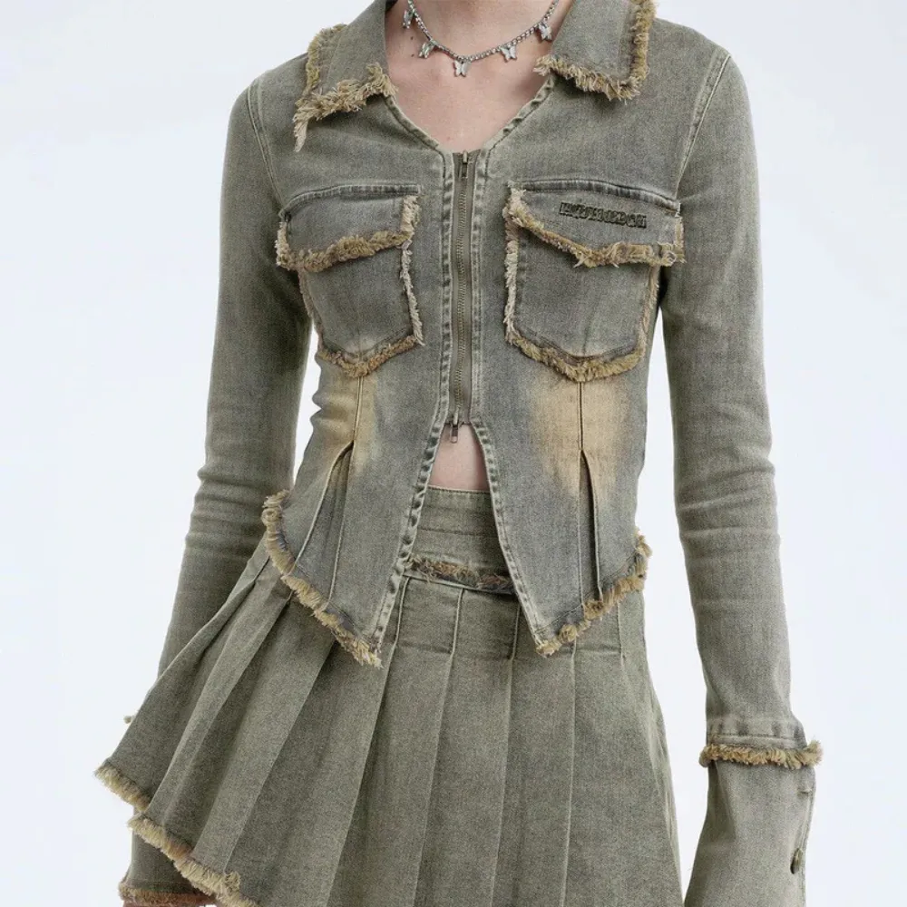 “Playful Denim” Jacket
