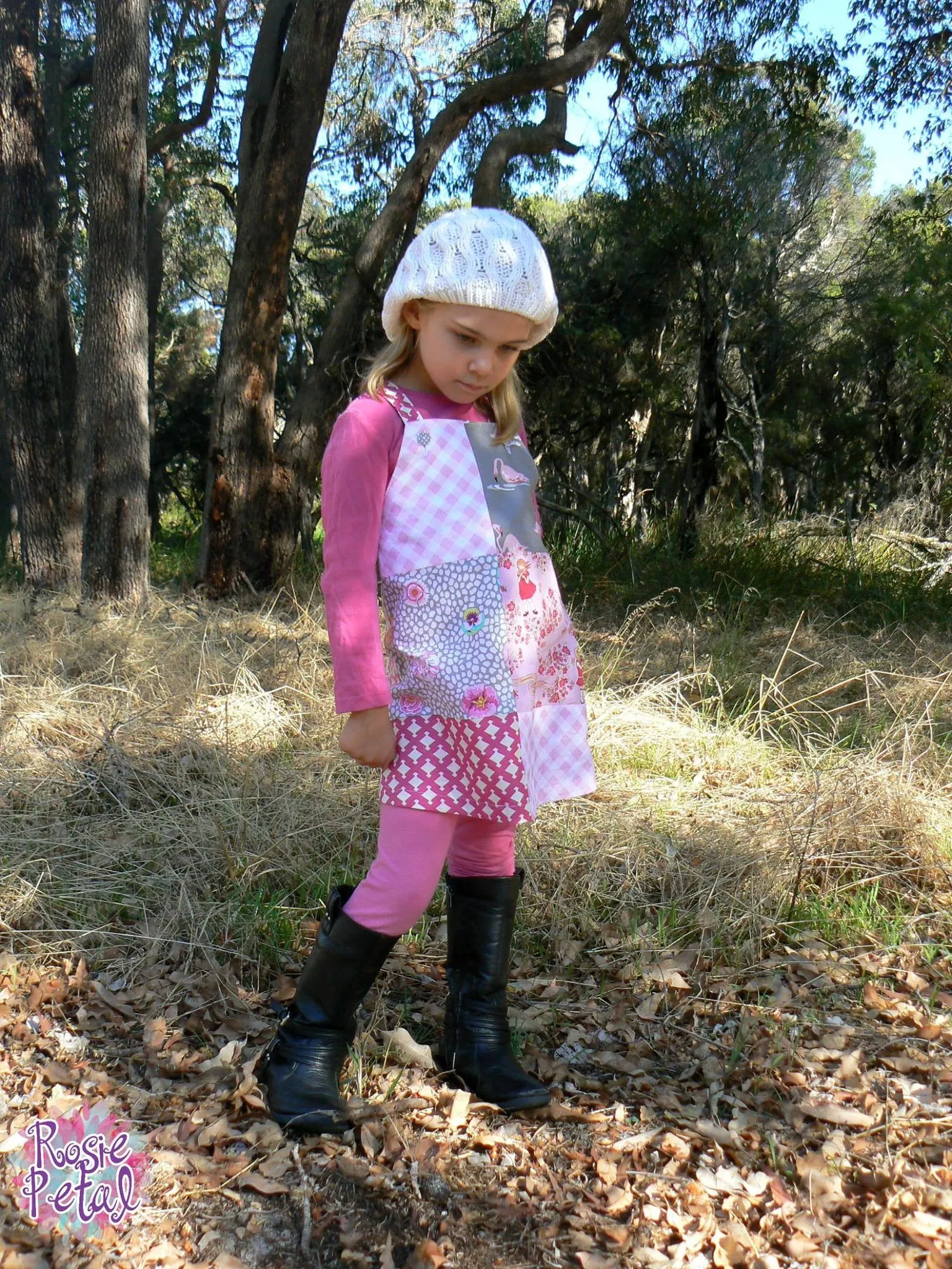 Playtime Pinny | Girls Pinafore Dress Sewing Pattern