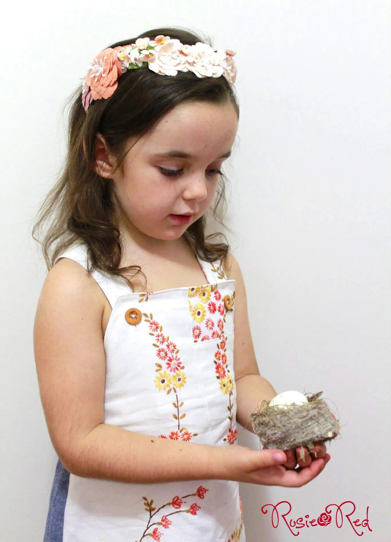 Playtime Pinny | Girls Pinafore Dress Sewing Pattern