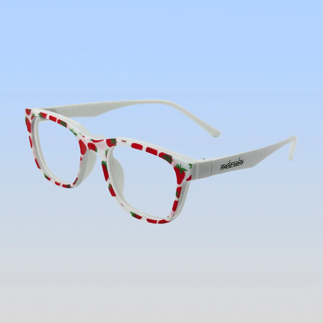 Pops Magnetic Snap-On Glasses | Youth White