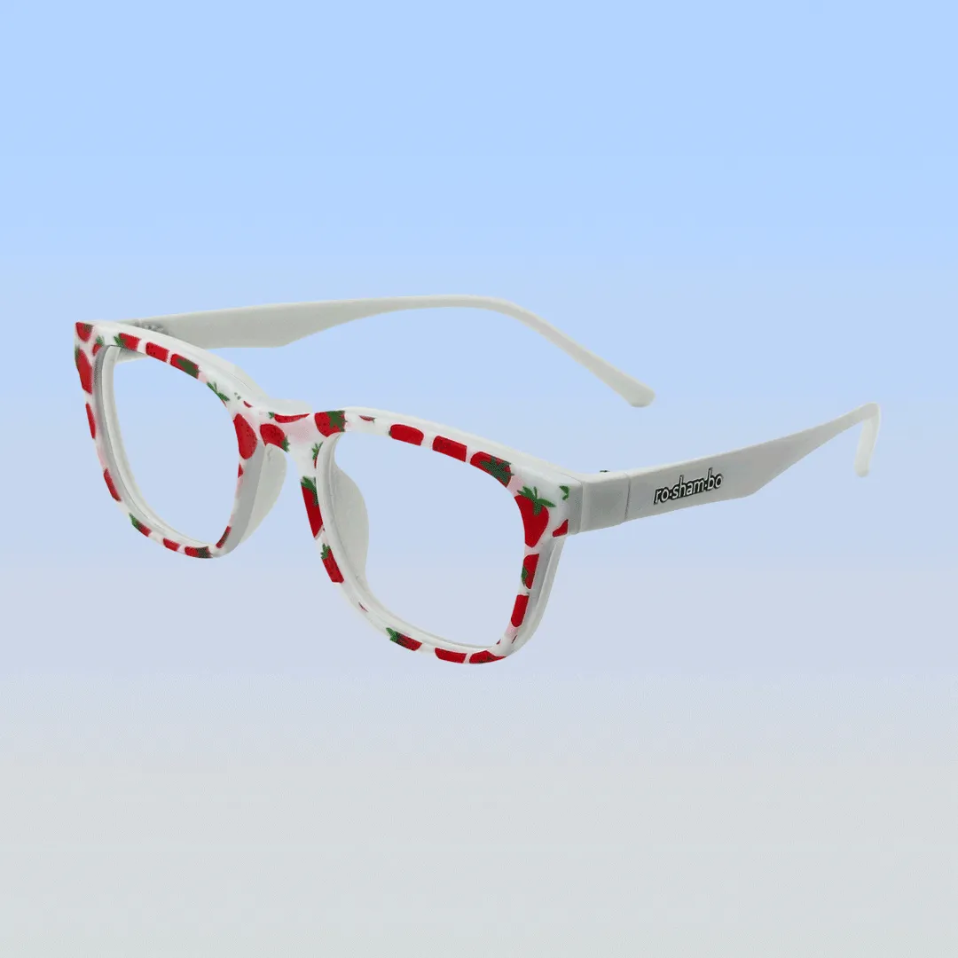Pops Magnetic Snap-On Glasses | Youth White