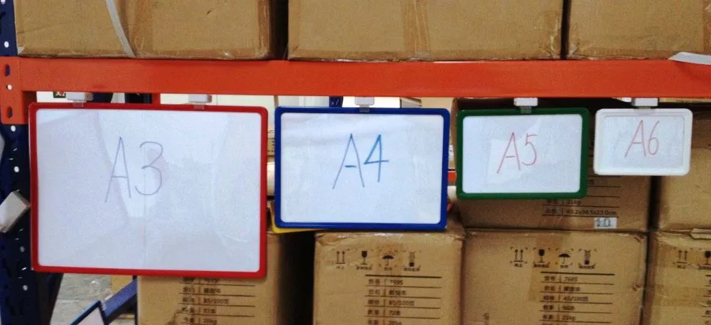 Price Sign Set A3 Size - 1 Poster Frames Red, 1 Magnetic Clip 1 PVC insert