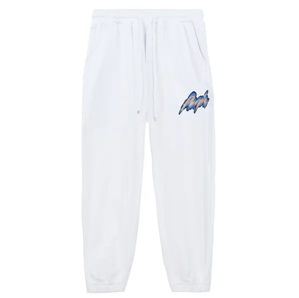 Purple Brand Logo Printed Sweatpant