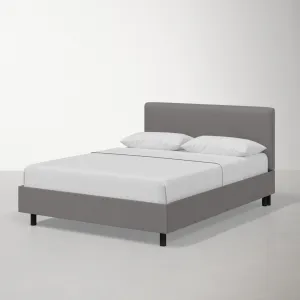Pyburn Upholstered Low Profile Platform Bed Mercury Row® Color: Milano Elephant Size: Queen