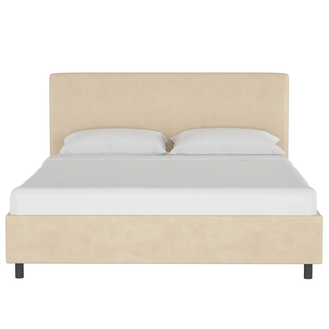 Pyburn Upholstered Low Profile Platform Bed Mercury Row® Color: Milano Elephant Size: Queen