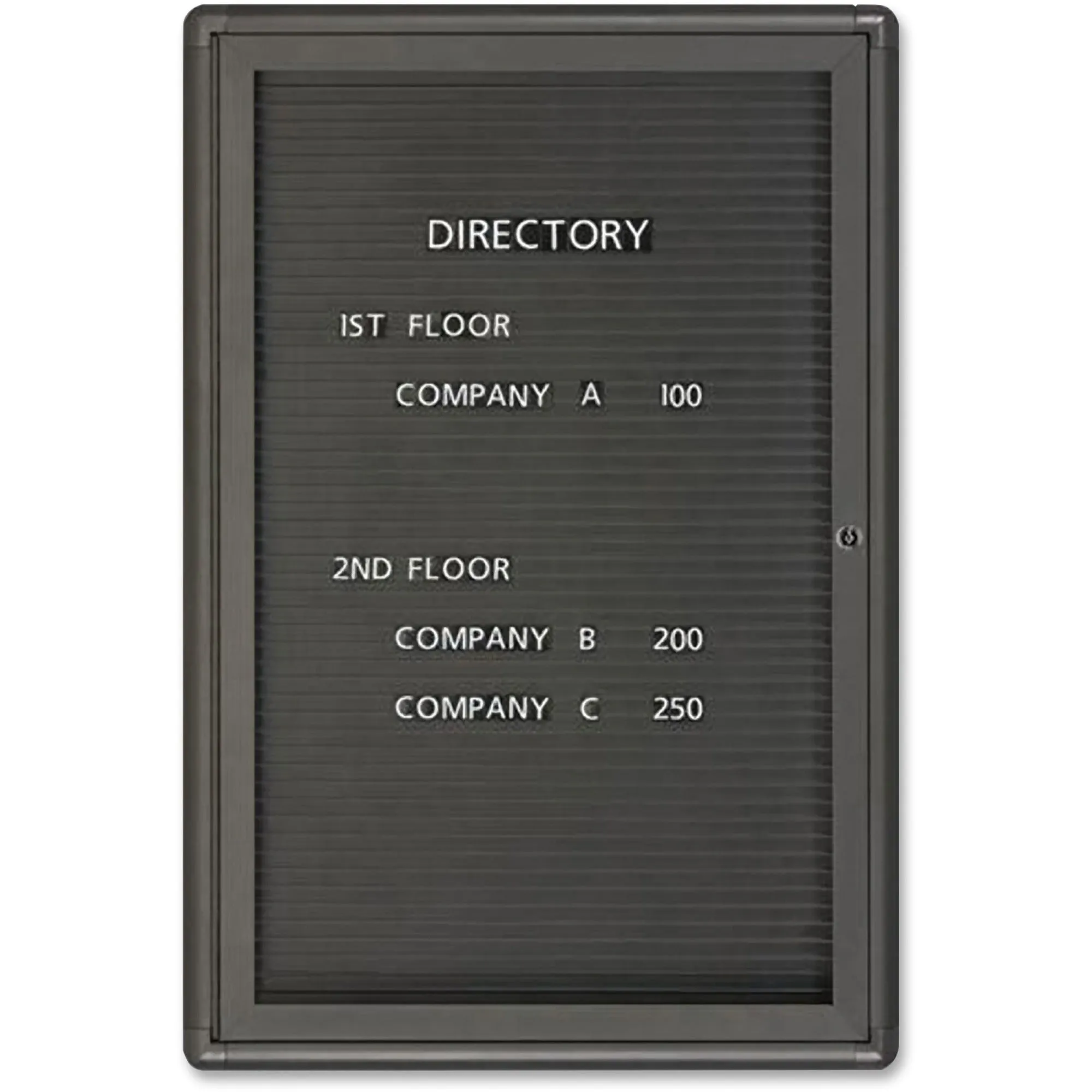 Quartet Radius Design Changeable Letter Directory