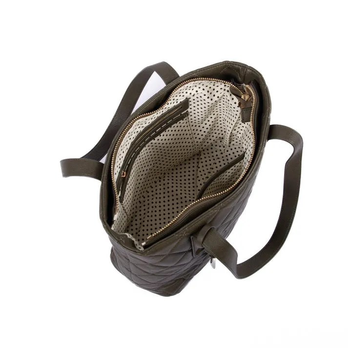 Quilted Remi - Khaki