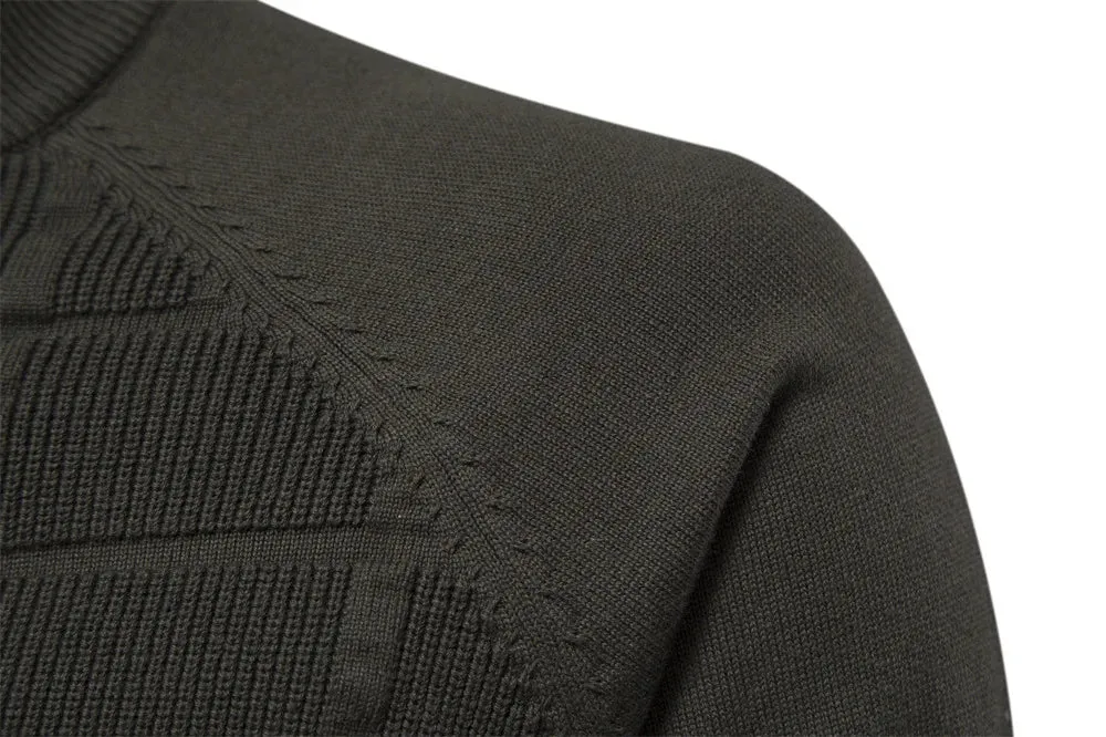 Raffaele Quilted Cozy Knit Sweater