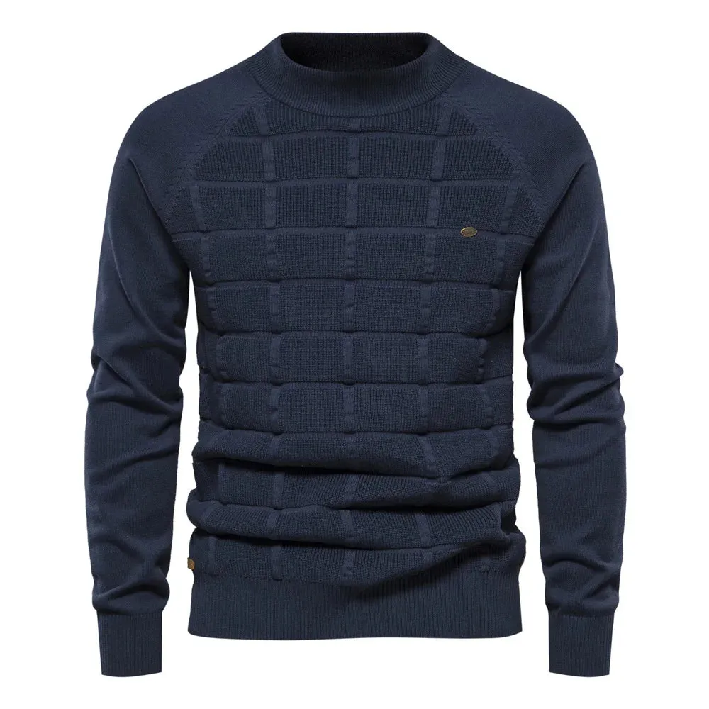 Raffaele Quilted Cozy Knit Sweater