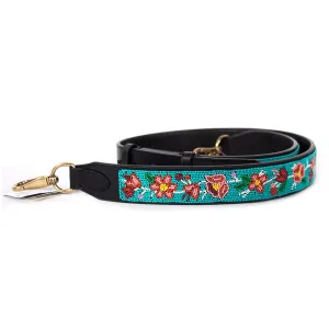 Ralph Lauren Beaded Floral Embellished Shoulder Strap