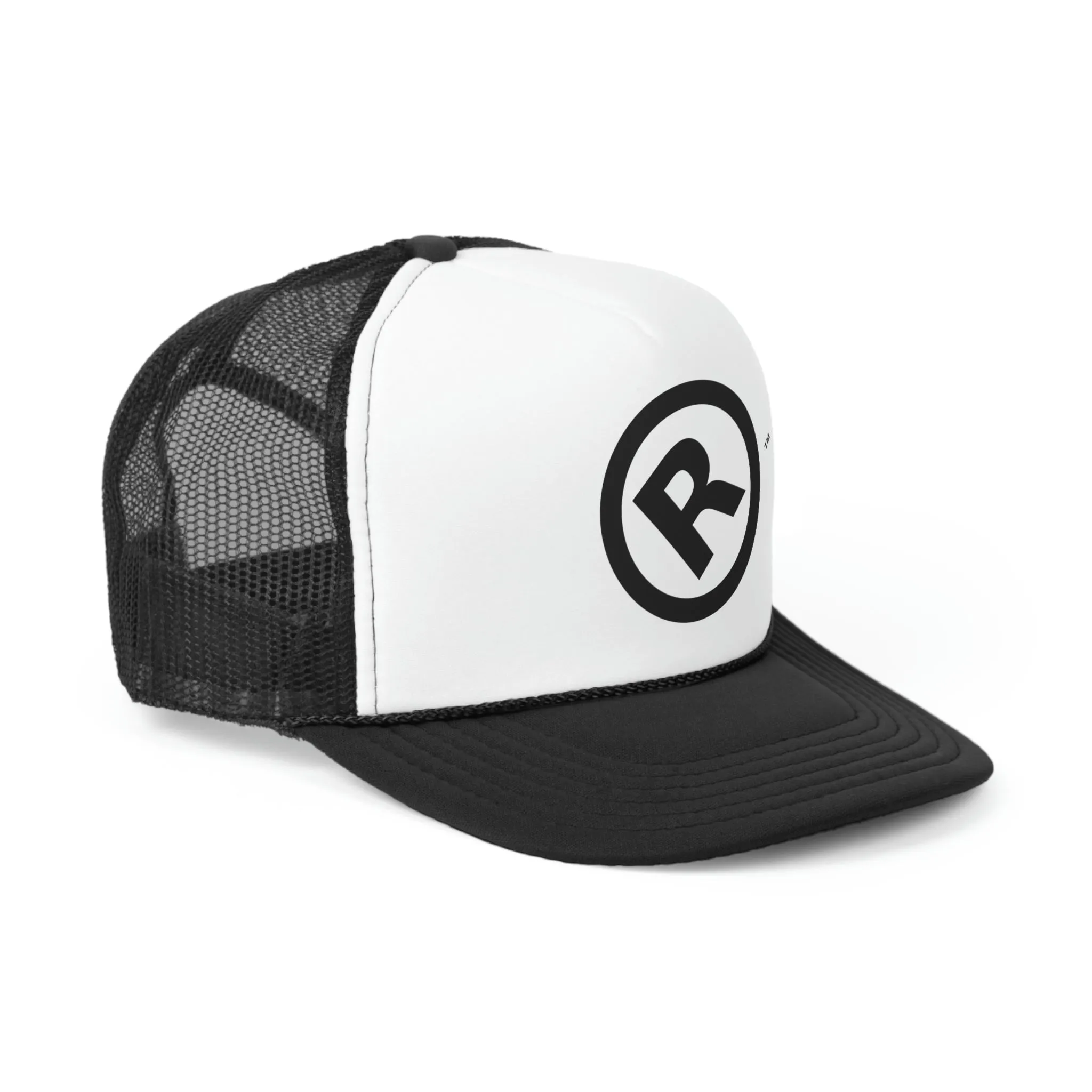 Raw Sushi "R" Trucker Caps blk/white