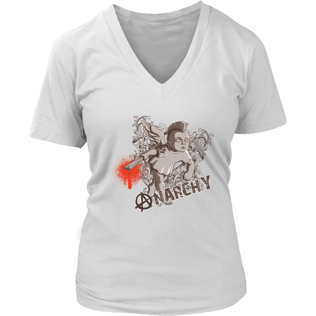Rebel Angel T-shirt, Baby Angel Shirt, Gift for Rebel, Anarchy Angel T-shirt