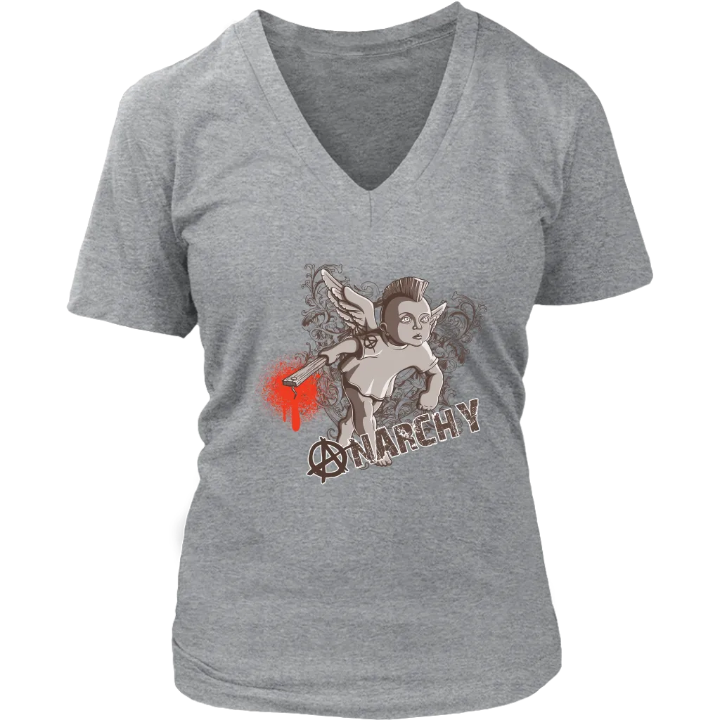 Rebel Angel T-shirt, Baby Angel Shirt, Gift for Rebel, Anarchy Angel T-shirt