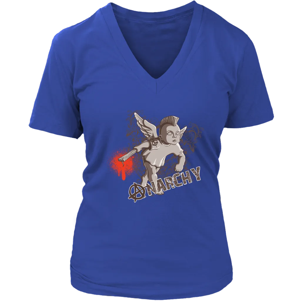 Rebel Angel T-shirt, Baby Angel Shirt, Gift for Rebel, Anarchy Angel T-shirt