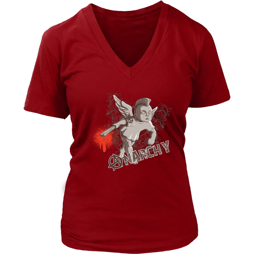 Rebel Angel T-shirt, Baby Angel Shirt, Gift for Rebel, Anarchy Angel T-shirt