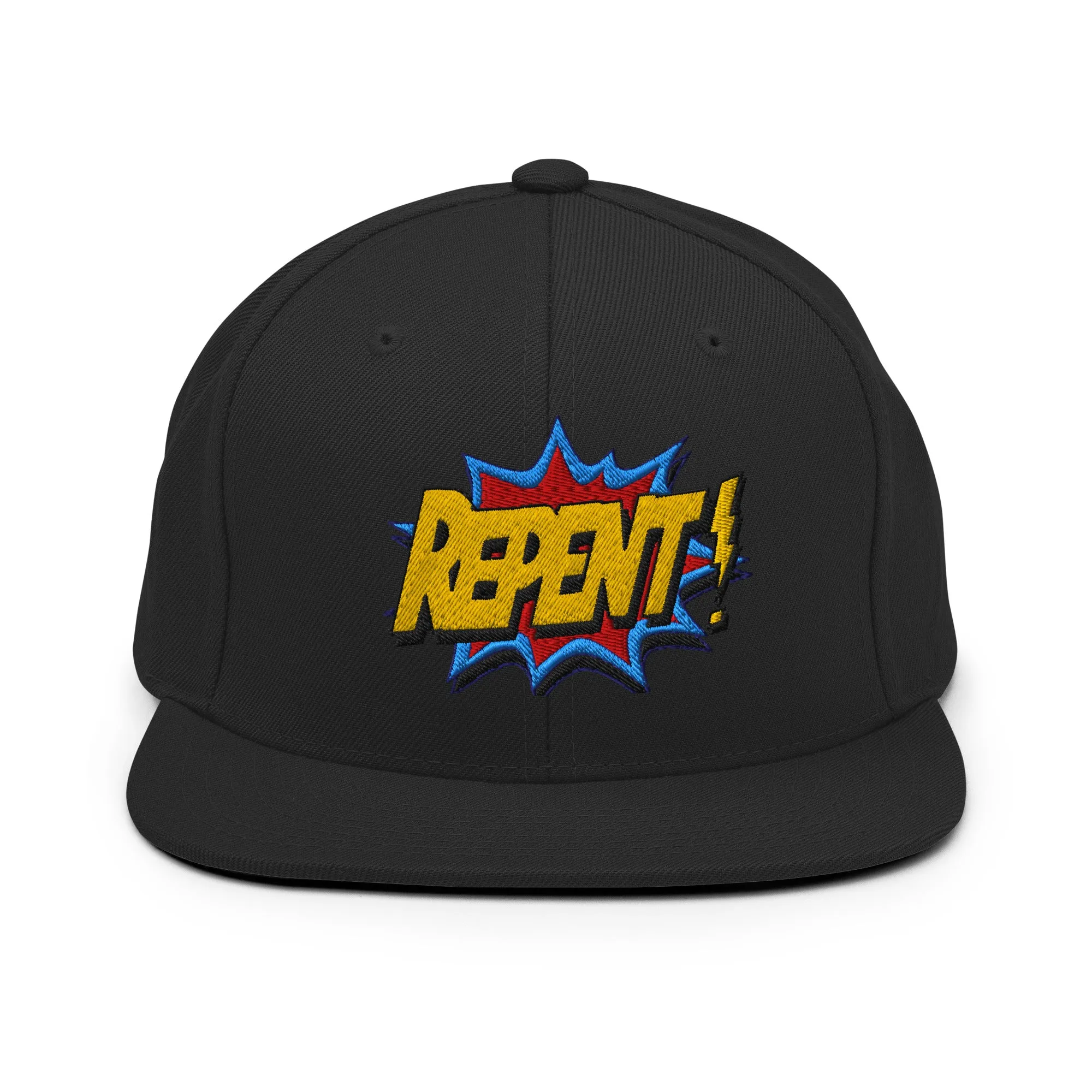 Repent! Snapback Hat