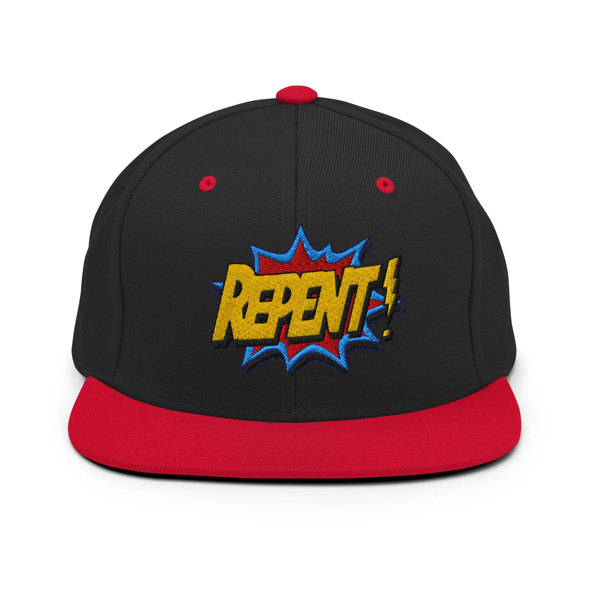 Repent! Snapback Hat