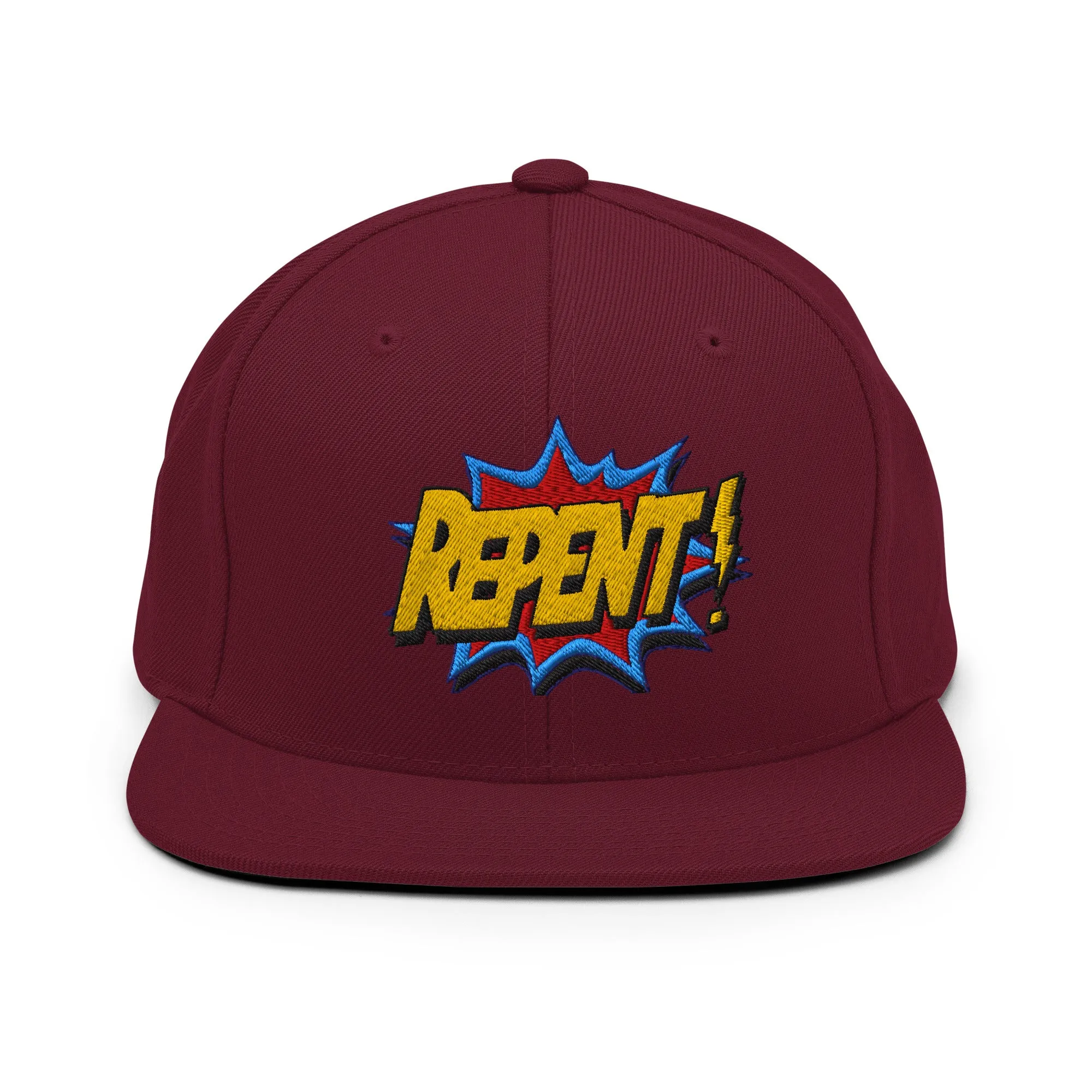 Repent! Snapback Hat