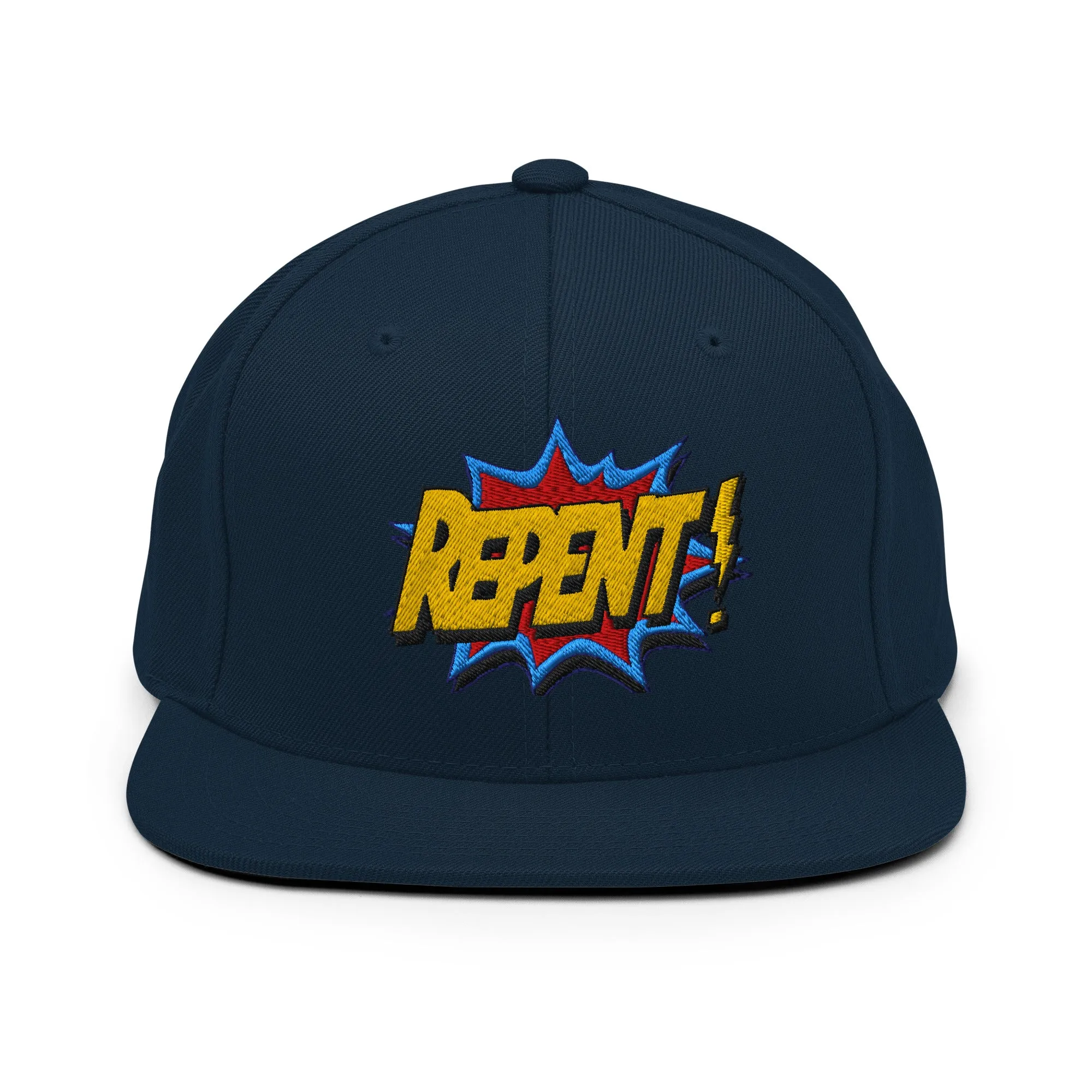 Repent! Snapback Hat