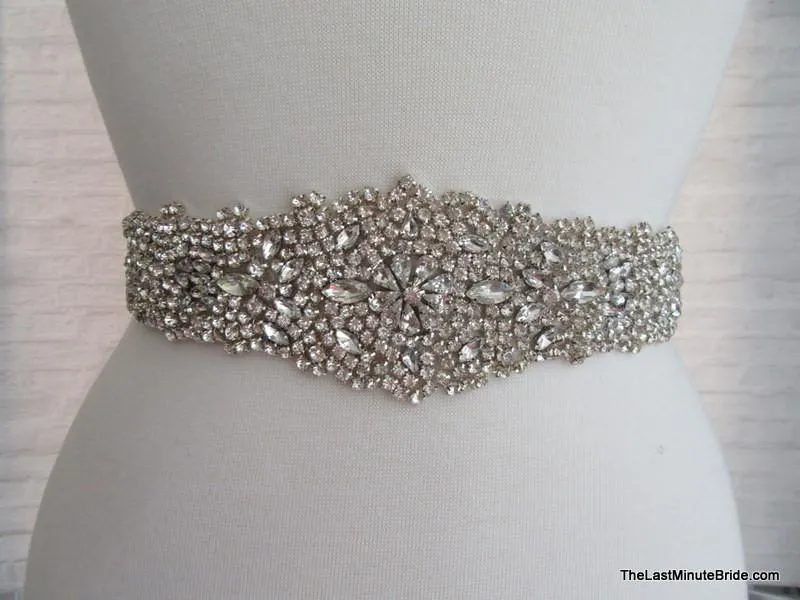 Rhinestone Beaded Belt Style: London
