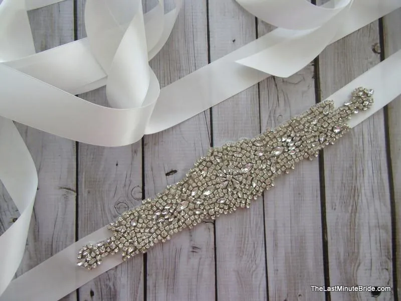 Rhinestone Beaded Belt Style: London