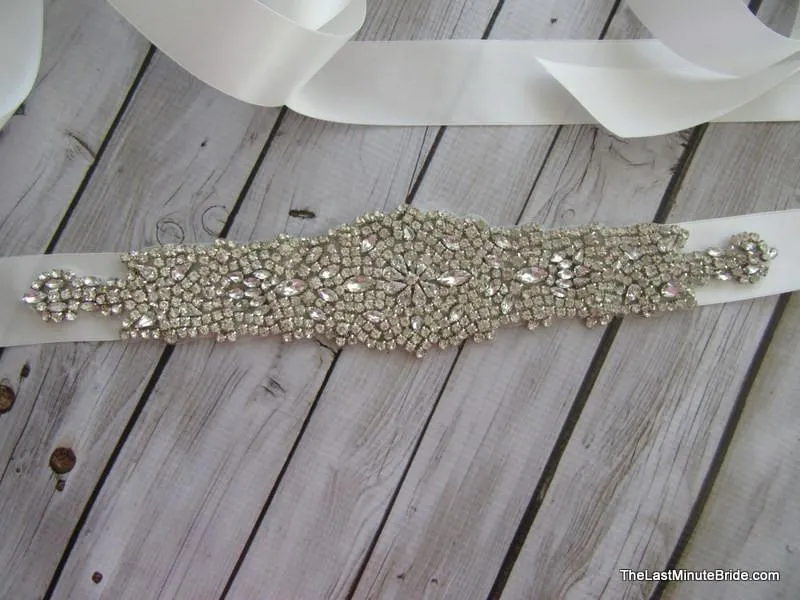 Rhinestone Beaded Belt Style: London