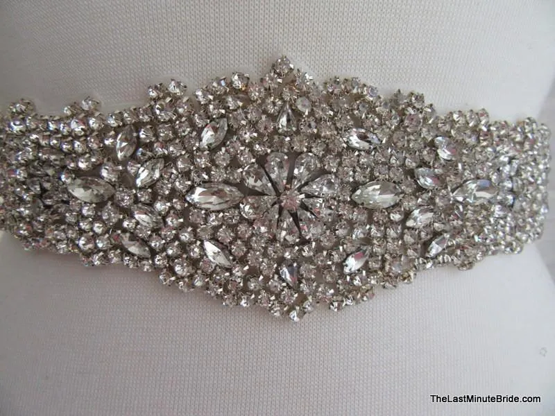 Rhinestone Beaded Belt Style: London