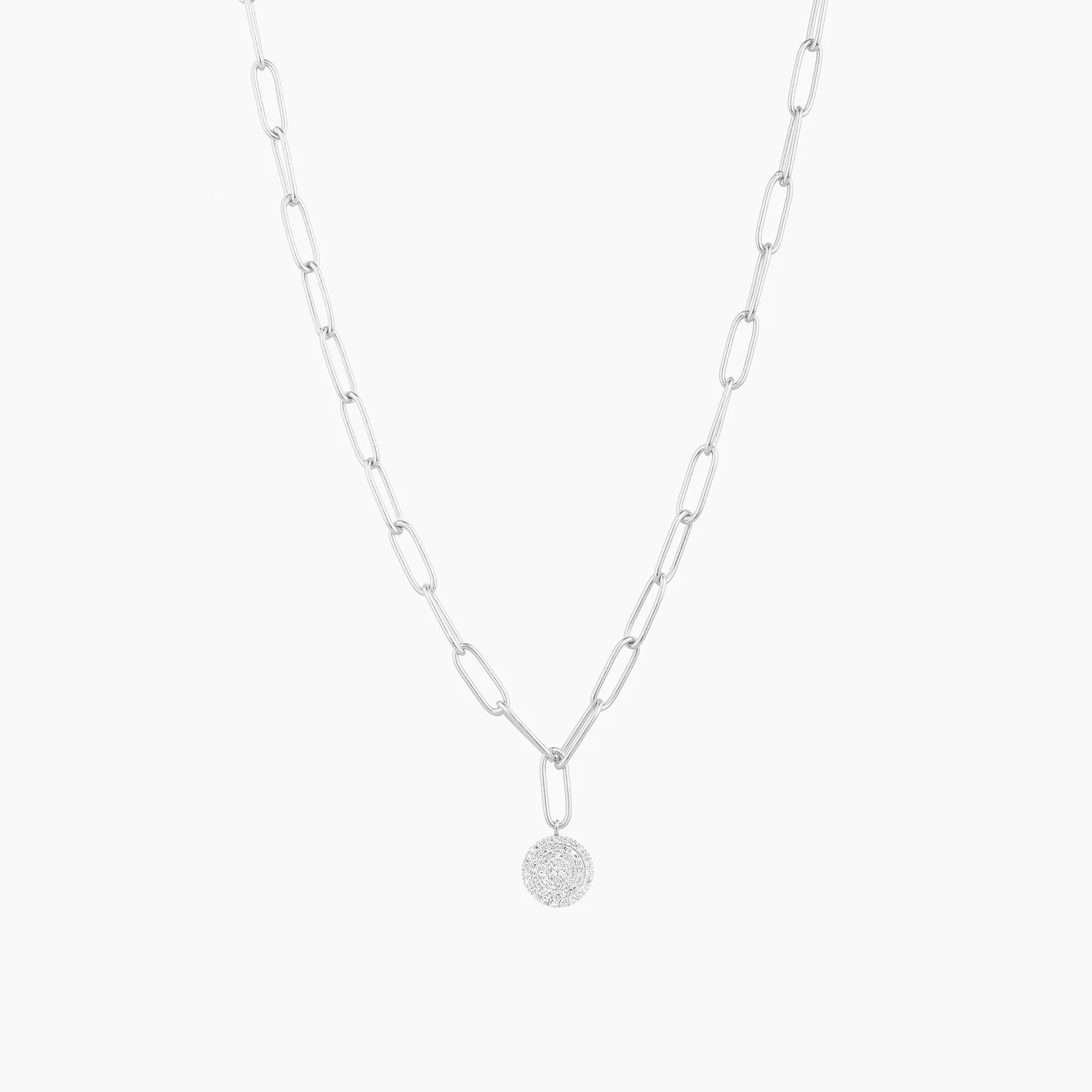 Right Round Pendant Necklace