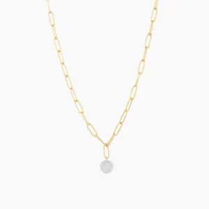 Right Round Pendant Necklace
