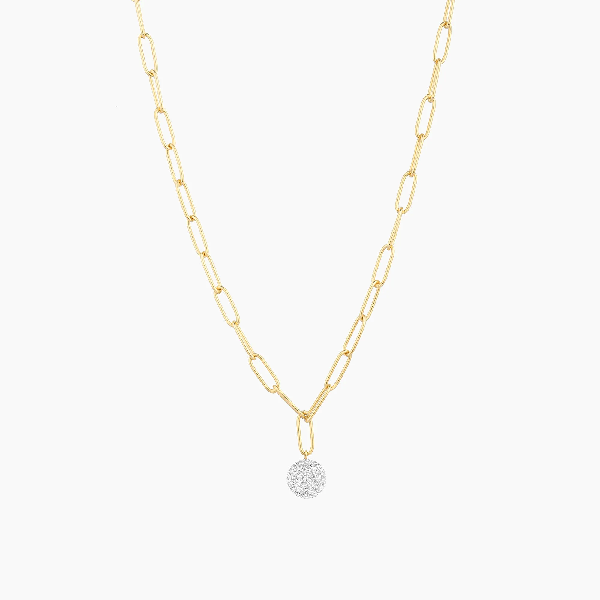 Right Round Pendant Necklace