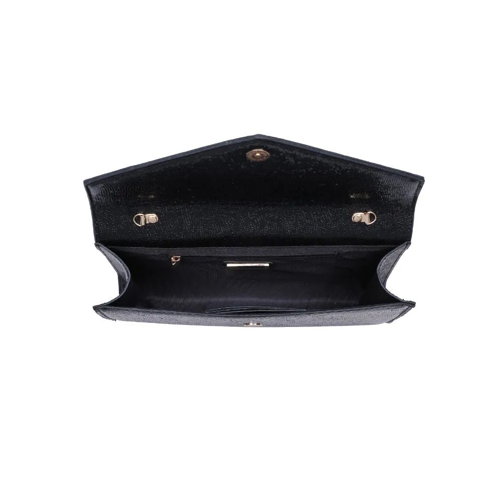 Riva Crossbody Clutch- Black