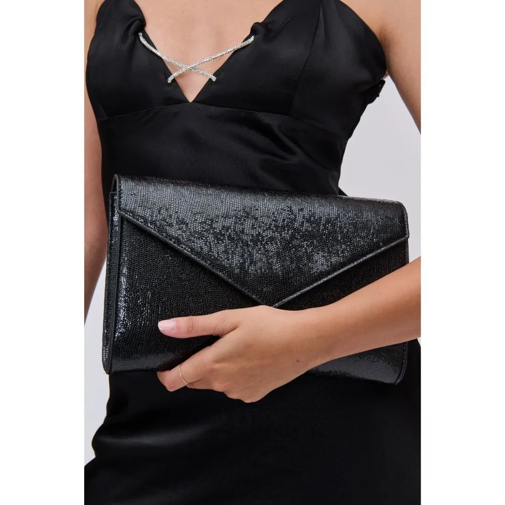 Riva Crossbody Clutch- Black