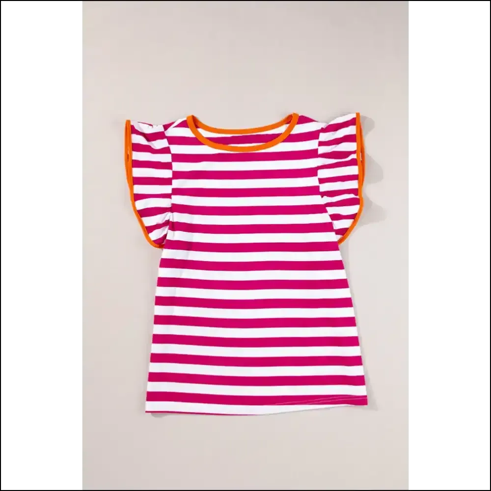 Rose Red Ruffle Sleeve Tee: so Cute it Hurts () 🌹 Needful Things
