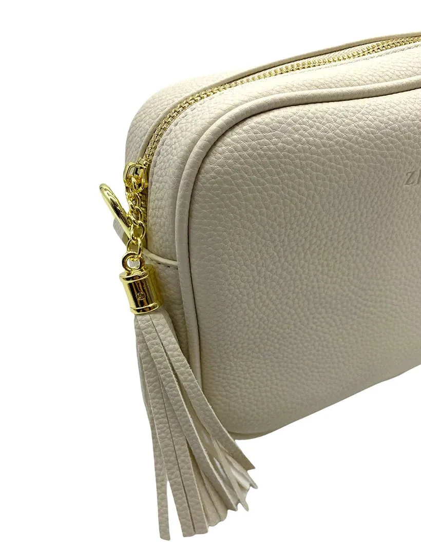 Ruby Sports Cross Body Bag -Ecru