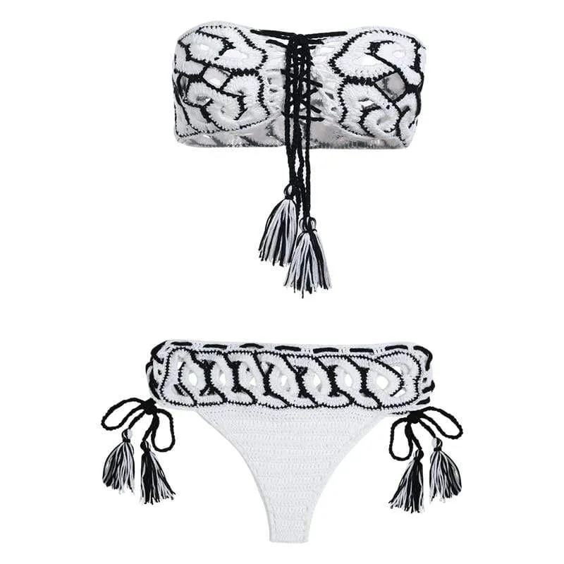 Sabina Handmade Tassel Bikini