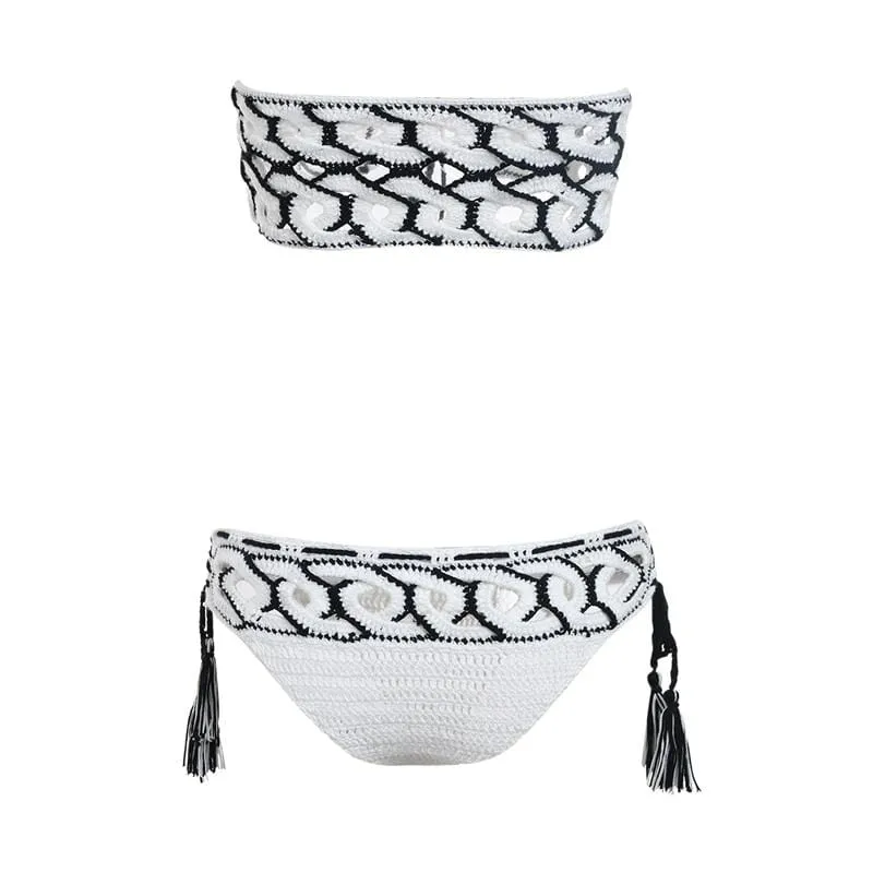 Sabina Handmade Tassel Bikini