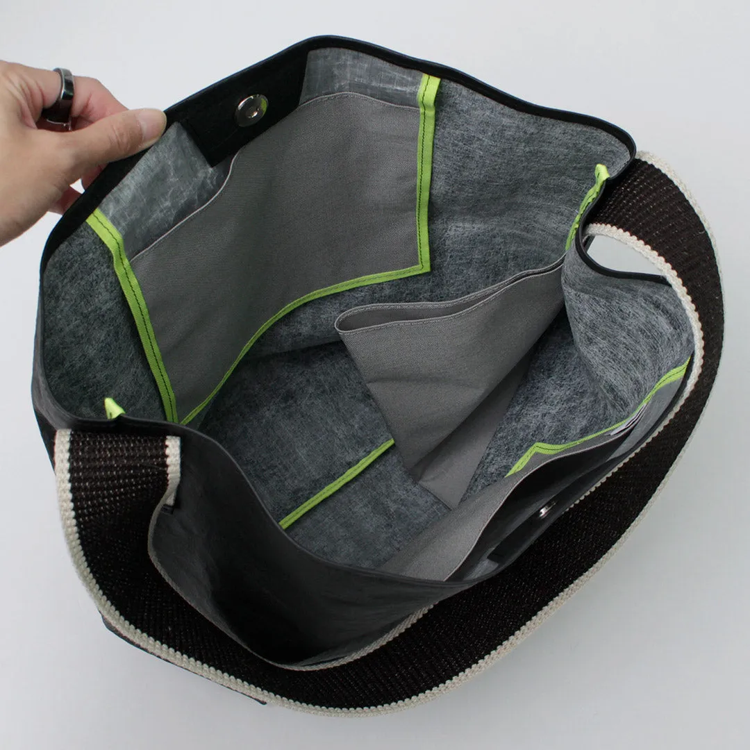 SENTI / Dyneema Leather Box Type Shoulder Bag