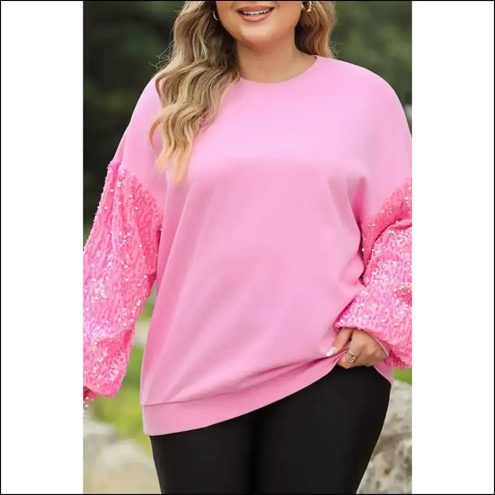 Sequin Sleeve Drop Shoulder: Slay , Needful Things! ✨