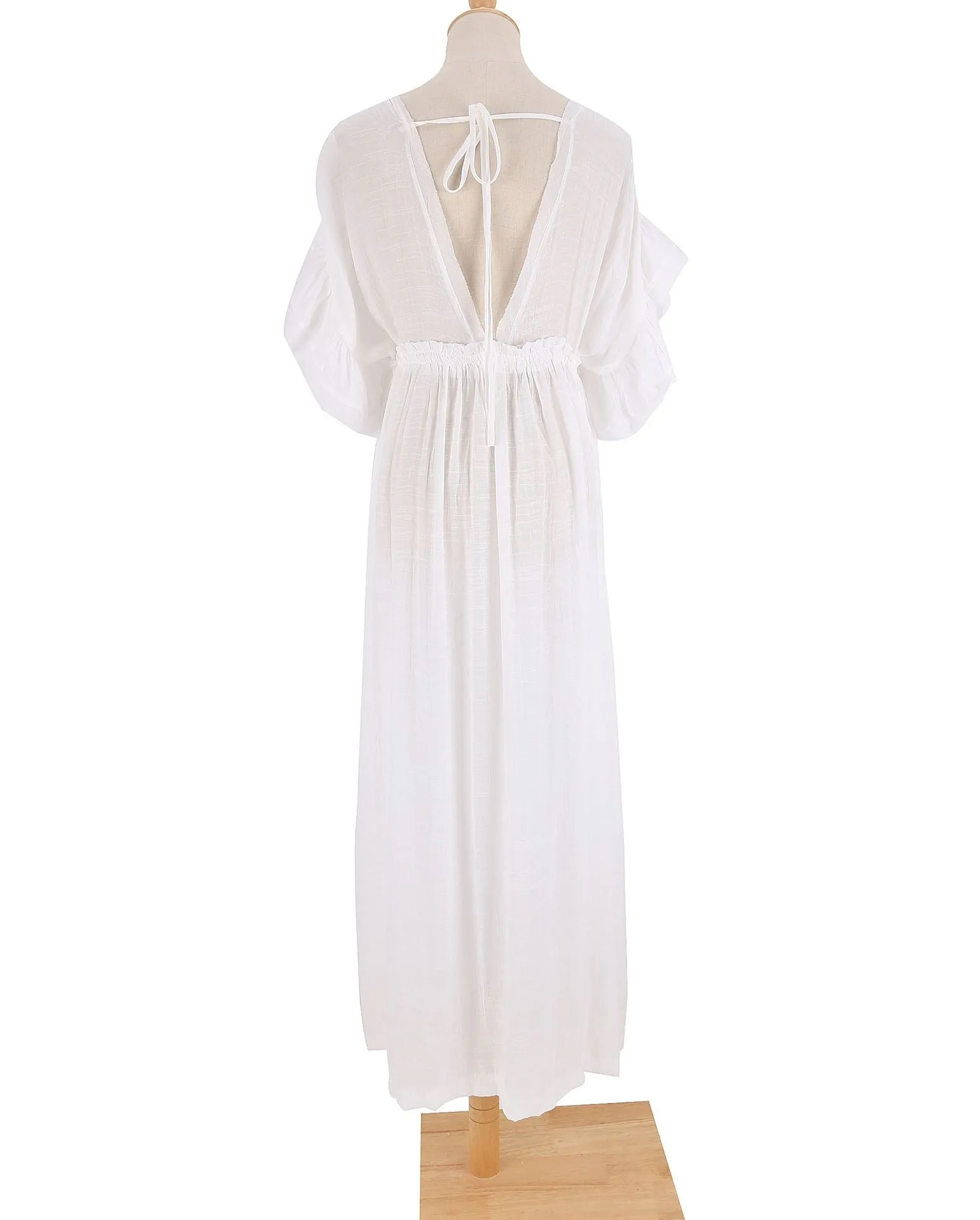 Sexy Deep V Neck Maxi Dress women