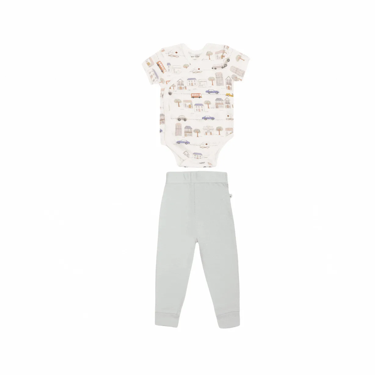 Short Sleeve Kimono Set