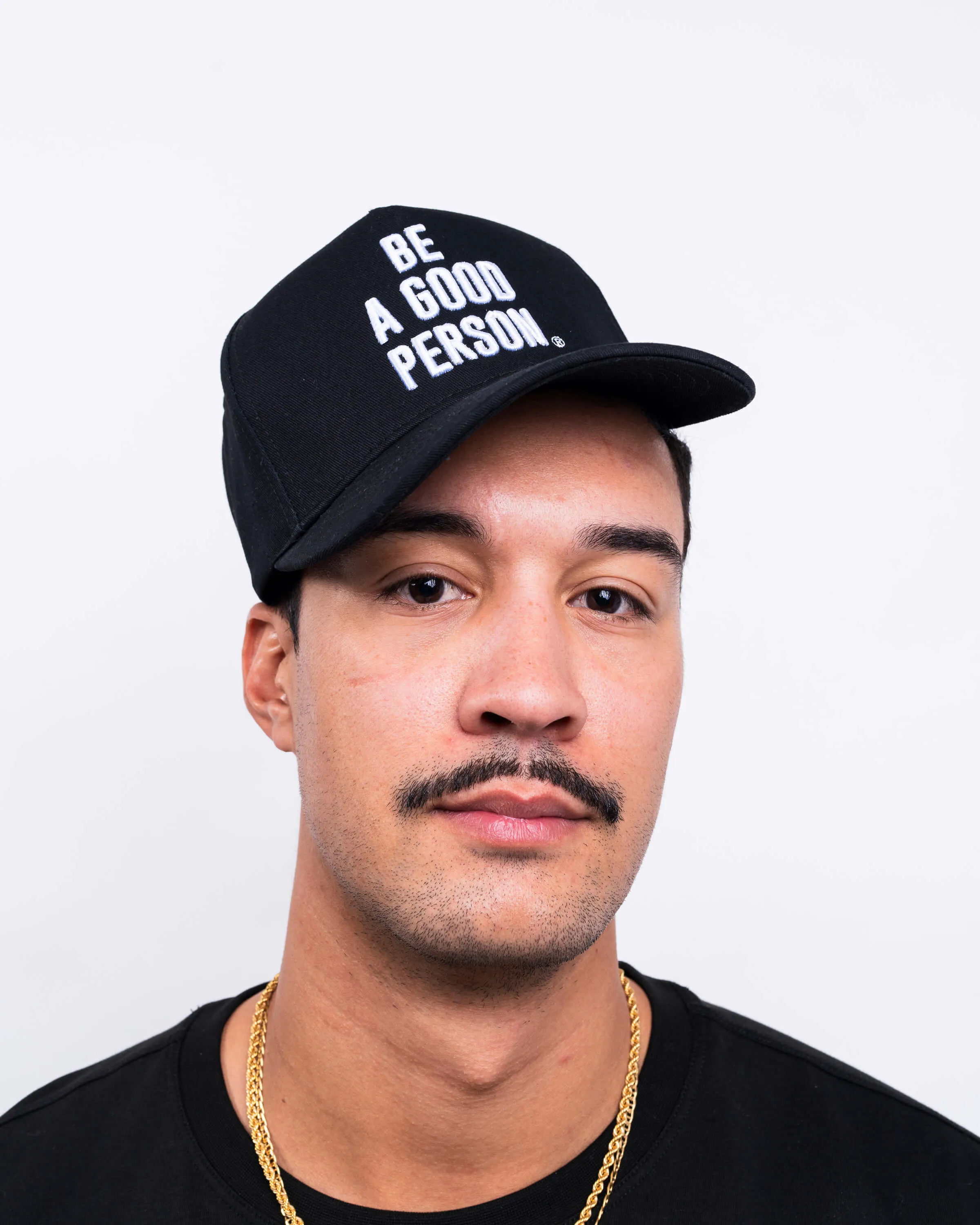Signature Snapback Hat - Black