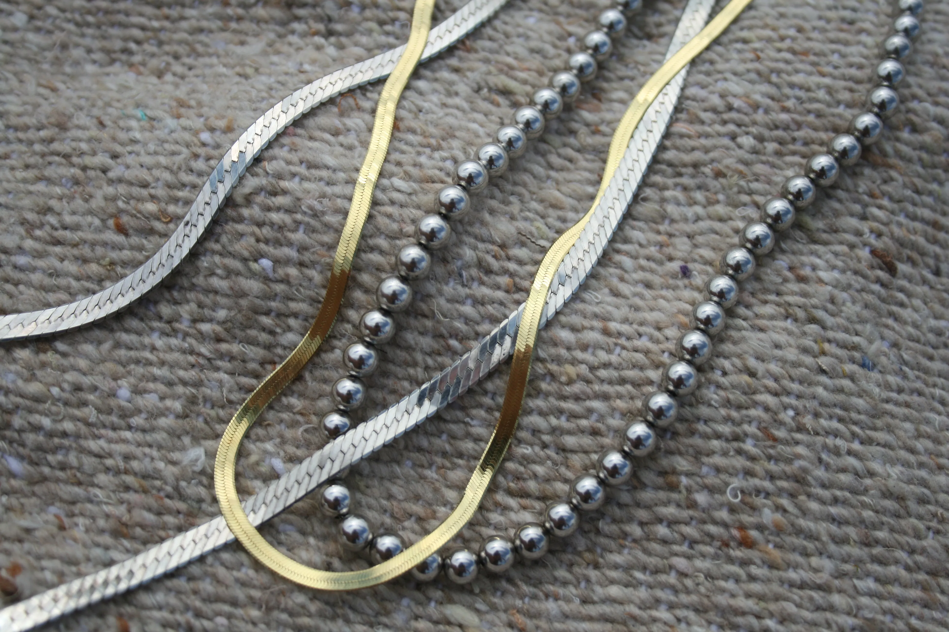 Sonya 3mm Herringbone Chain