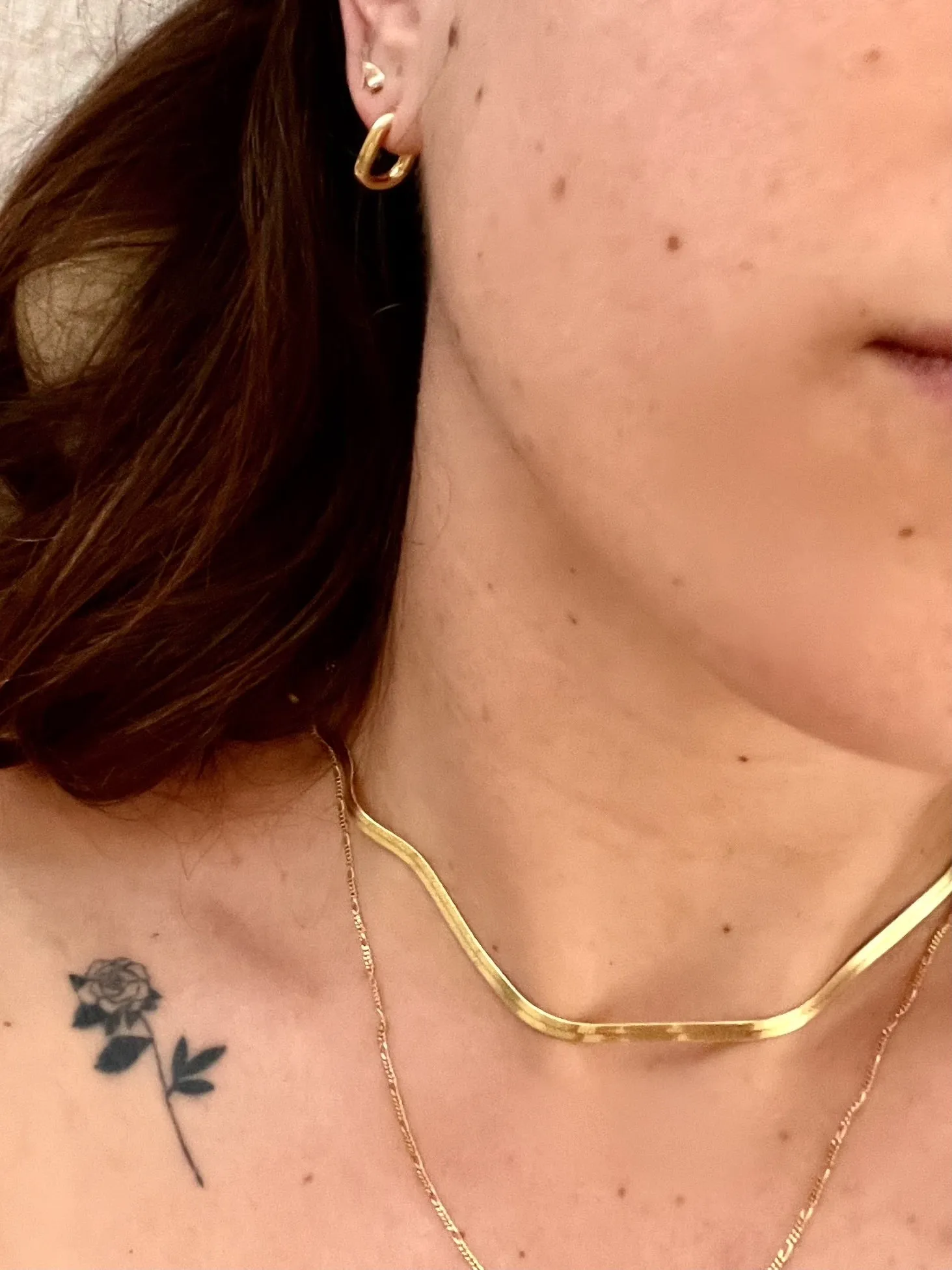 Sonya 3mm Herringbone Chain
