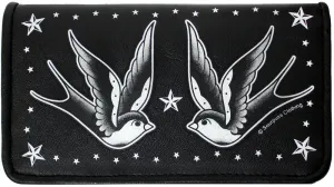 SOURPUSS SWALLOWS & STARS WALLET
